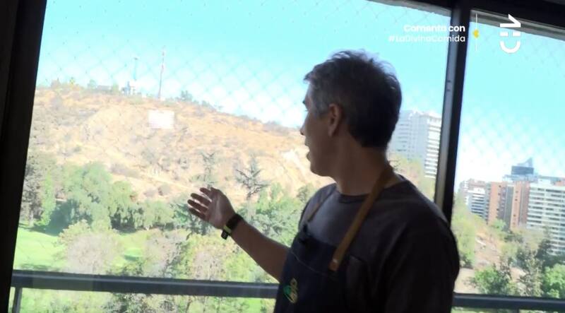 En su balcón cuenta con una vista privilegiada / CHV