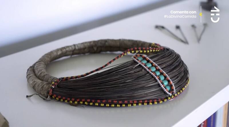 Un collar que se trajo de Sudáfrica.