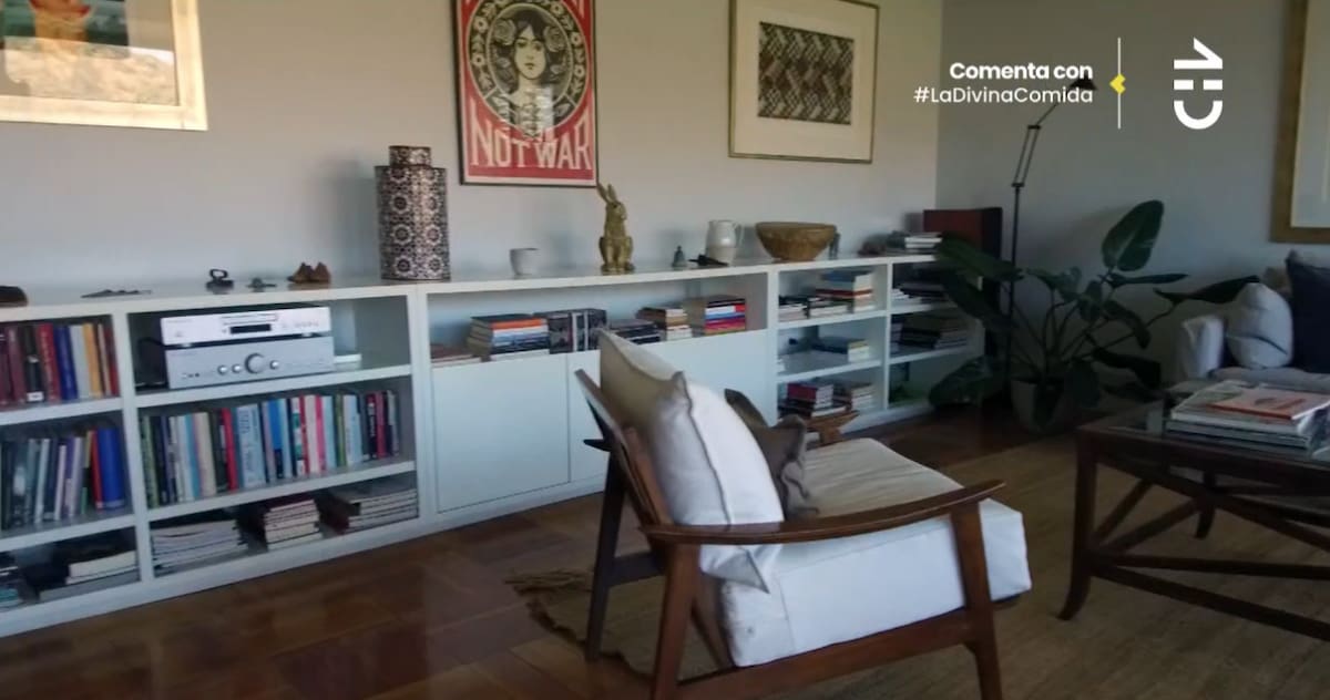 El living de su casa / CHV