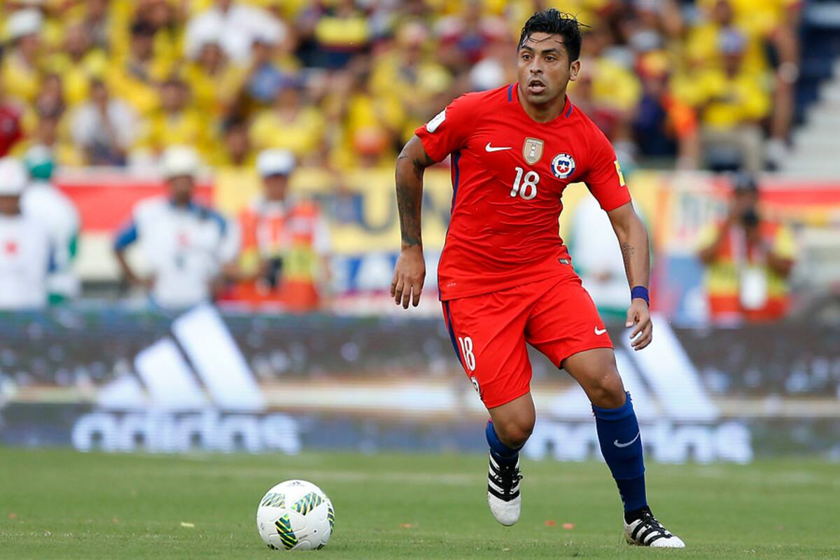 jugando por La Roja.