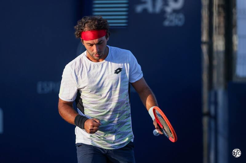 Gonzalo Lama sorprendió y clasificó al cuadro principal del ATP de Los Cabos.