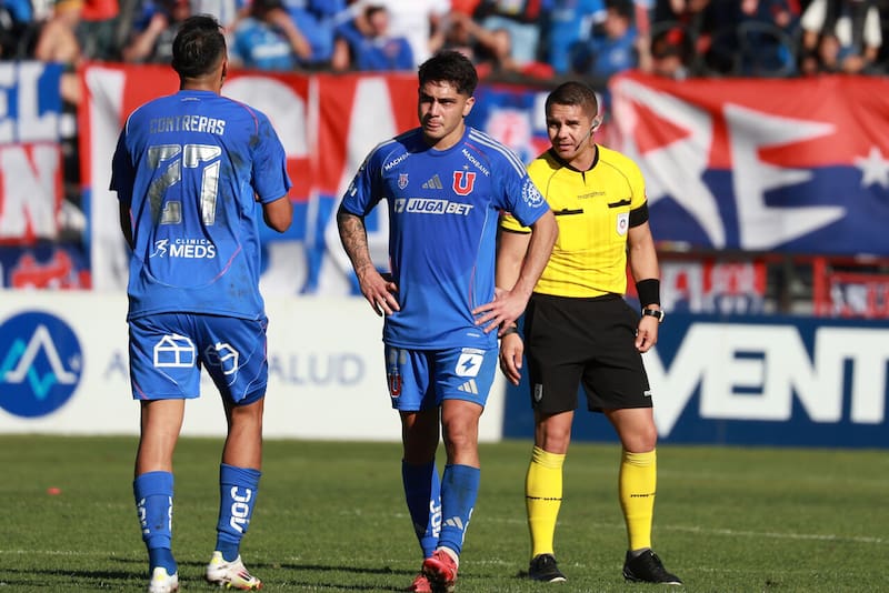 Nuevamente tuvo un pobre partido en la U. Foto: Aton.