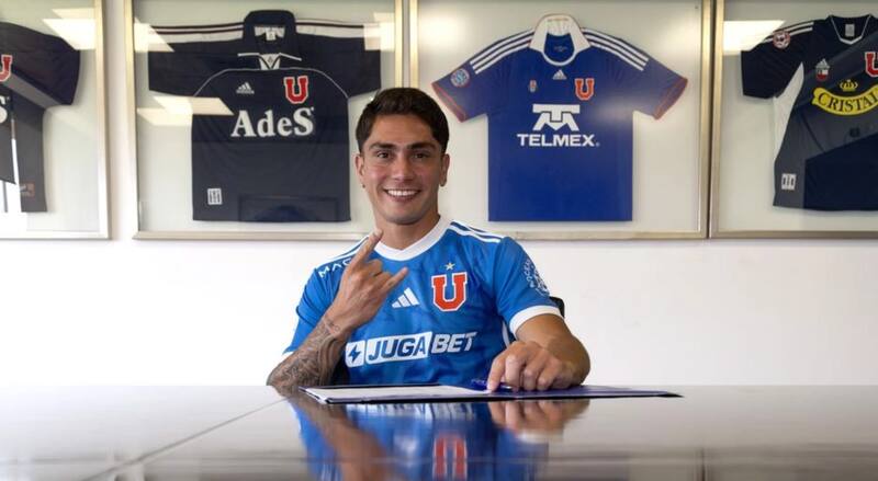 Gonzalo Montes es el segundo refuerzo de la U. Foto: @udechile.