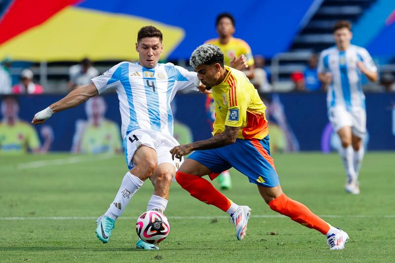 Gonzalo Montiel, un campeón mundial acusado de abuso sexual. EFE