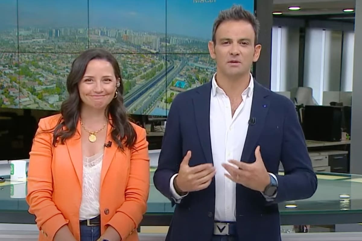 Se despidieron en "Meganoticias Actualiza". Créditos: Mega.