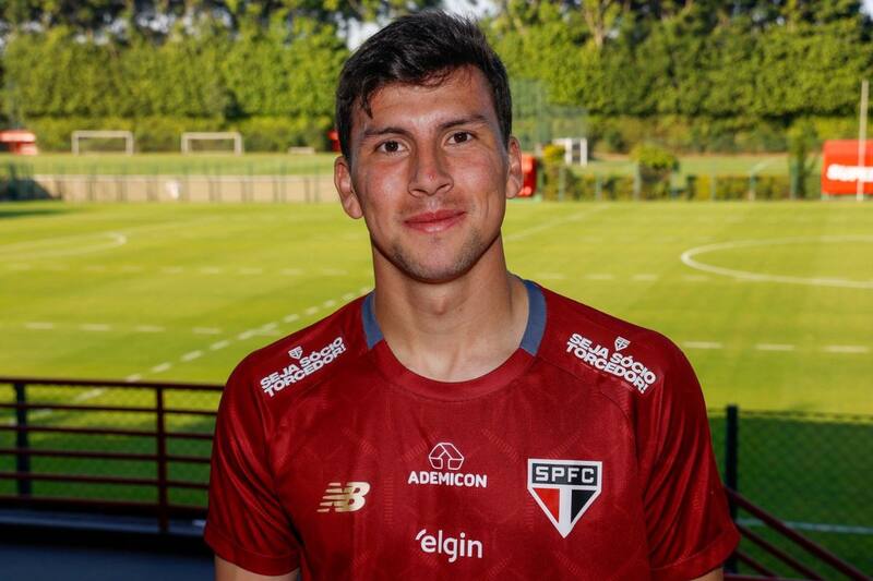 ya es nuevo jugador del Sao Paulo. Créditos: Instagram @saopaulofc