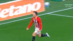 VIDEO | Recién bajado del avión: el golazo de Gonzalo Tapia para Sao Paulo en el Brasileirao