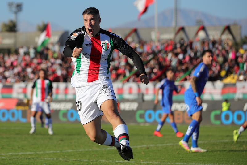 El delantero seguirá en Palestino para 2026. Foto: Agencia Aton.