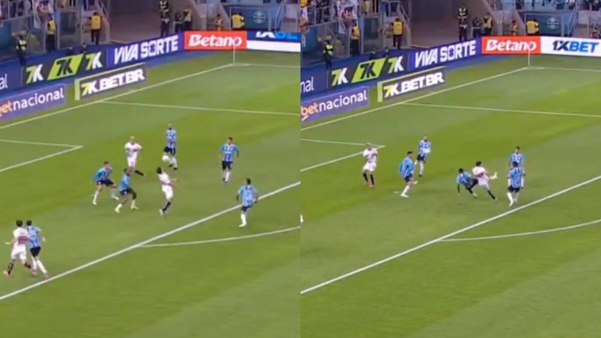 El casi golazo de Gonzalo Tapia en Brasil: pudo cambiar la suerte del Sao Paulo