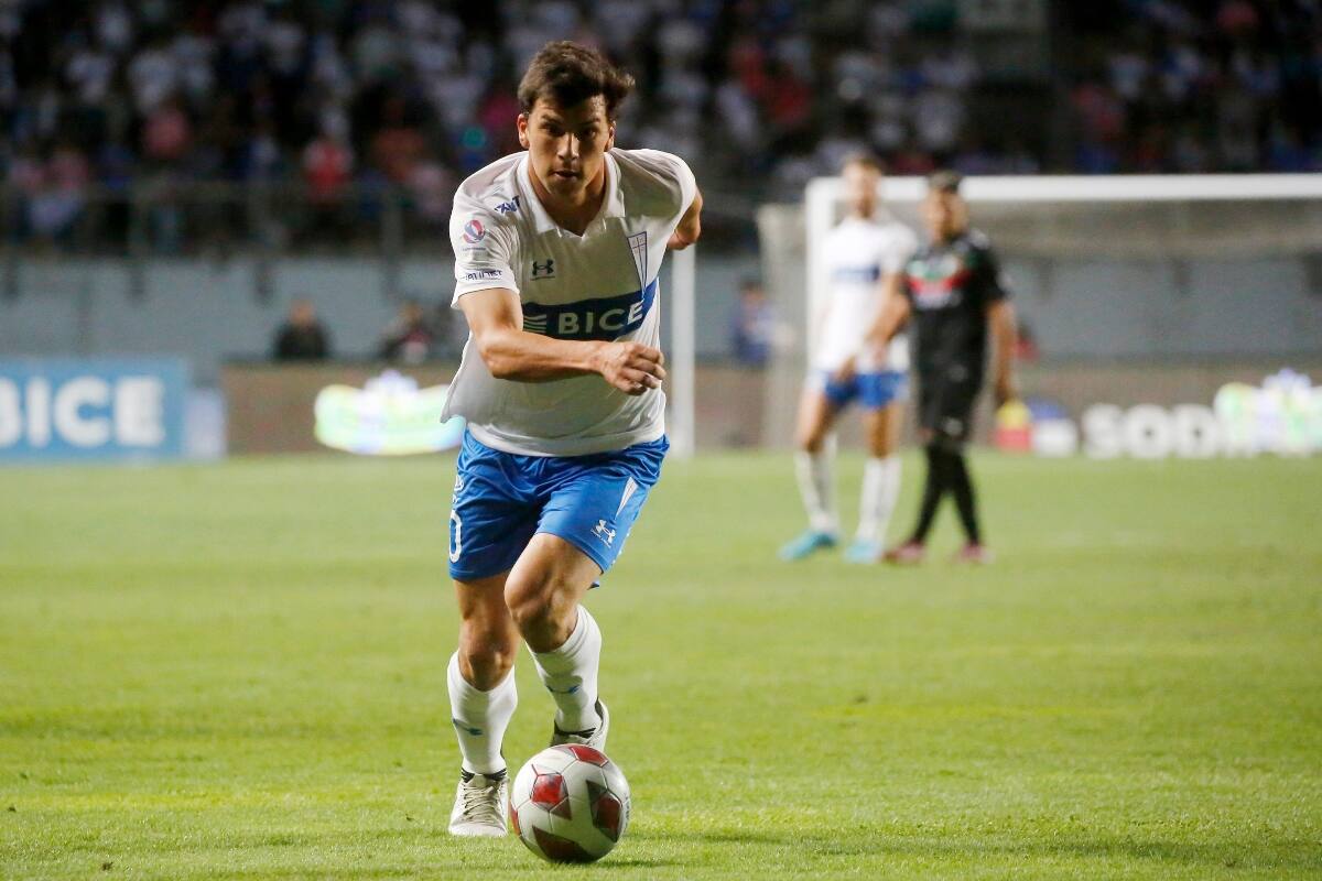 Gonzalo Tapia, cinco goles en Primera División con Universidad Católica. Foto: Agencia Aton.