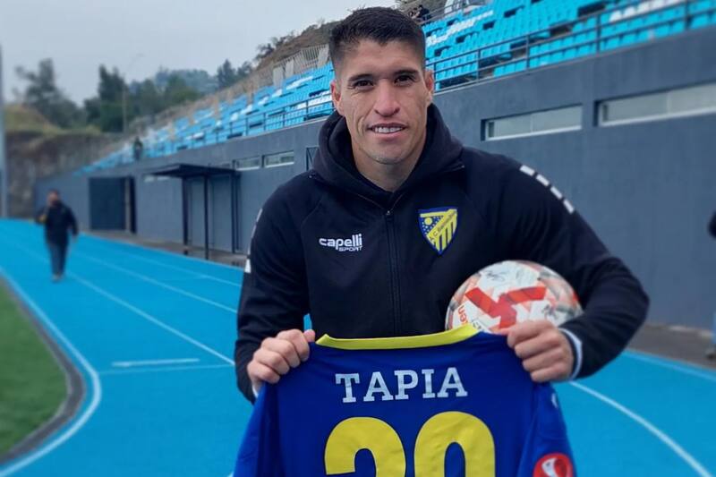 Gonzalo Tapia lleva 9 goles con Barnechea en la presente temporada y es uno de los goleadores de Primera B. (Foto: @A.C.Barnechea)