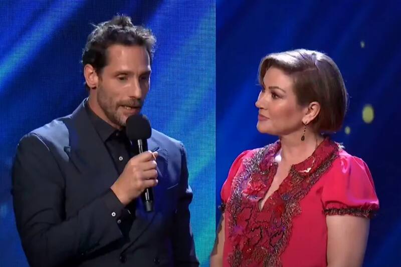 protagonizó un tenso momento en los Premios Caleuche.