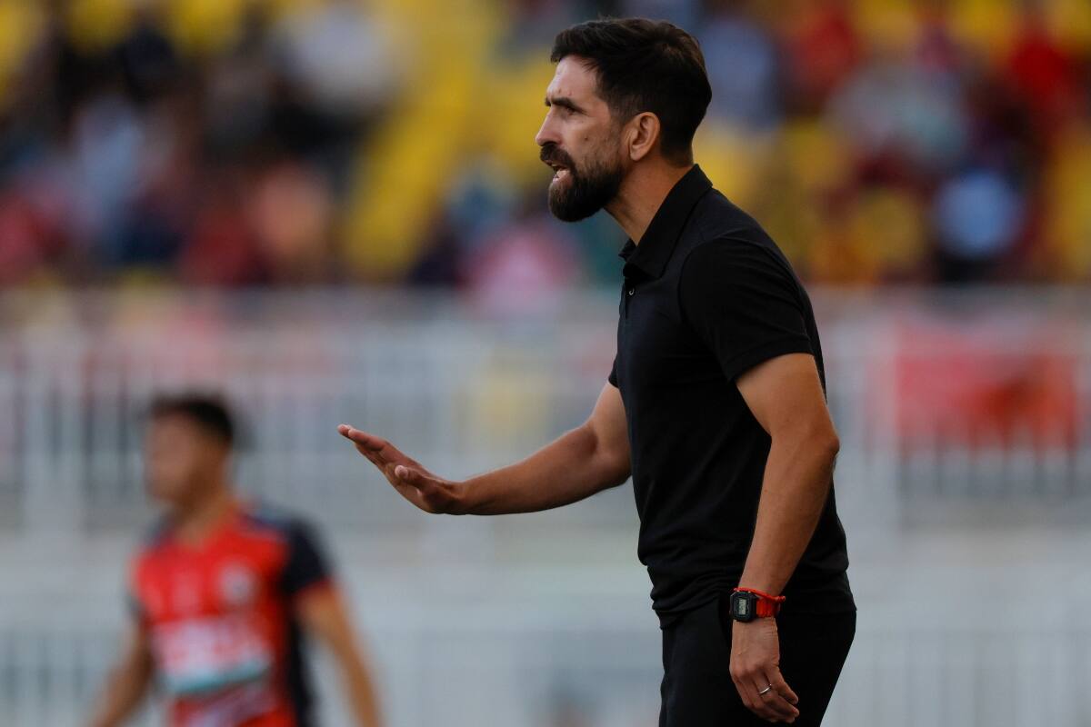 . DT de Unión Española. Foto: Agencia Aton.