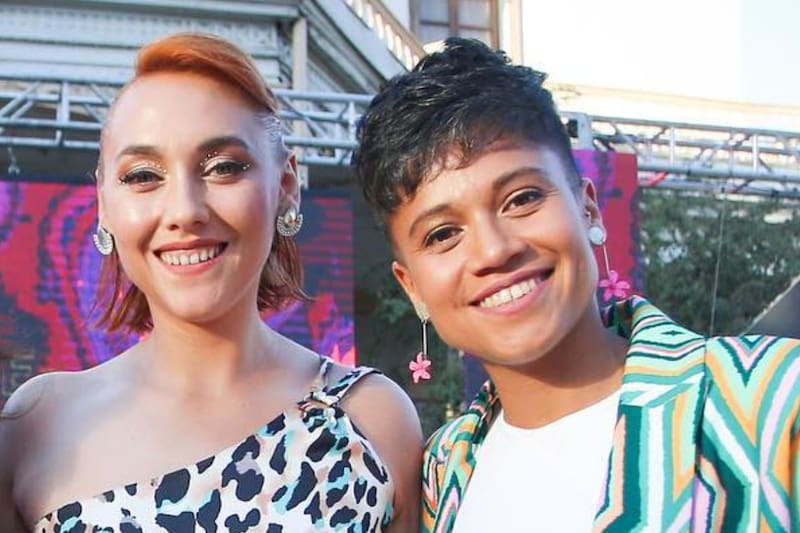 Grace Lazcano y Fernanda Pinilla en un evento / Créditos: Instagram