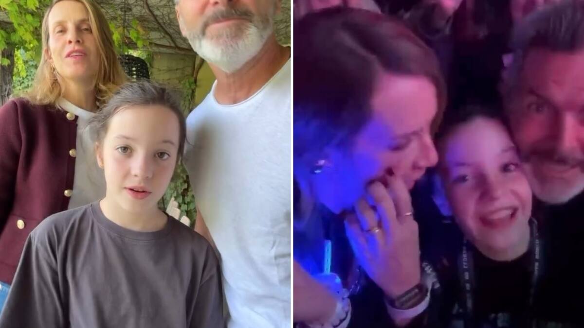 Hija de Diana Bolocco y Cristián Sánchez cumplió su sueño en concierto de Shakira