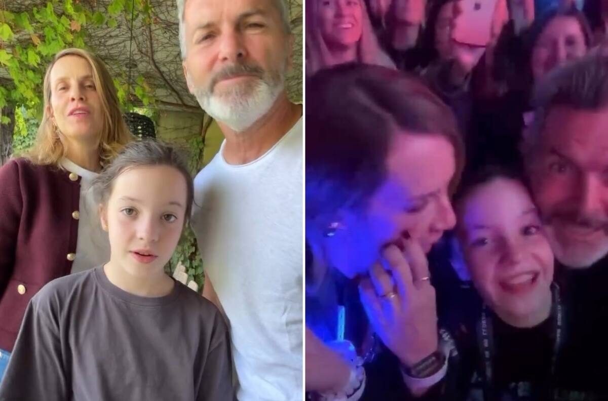 Hija de Diana Bolocco y Cristián Sánchez cumplió su sueño en concierto de Shakira