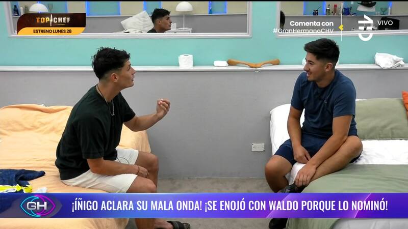 A esto le antecedió la conversación entre Karina y Linda.