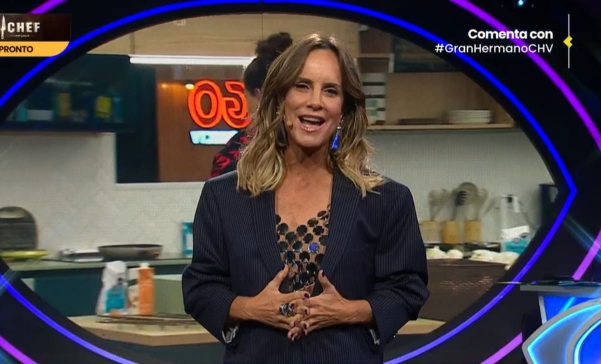 Diana Bolocco ha recibido críticas de por su conducción en "Gran Hermano". Créditos: Pantallazo CHV