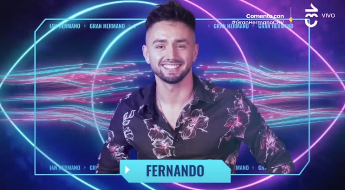 Fernando fue el primer participante en ingresar. Foto: CHV.