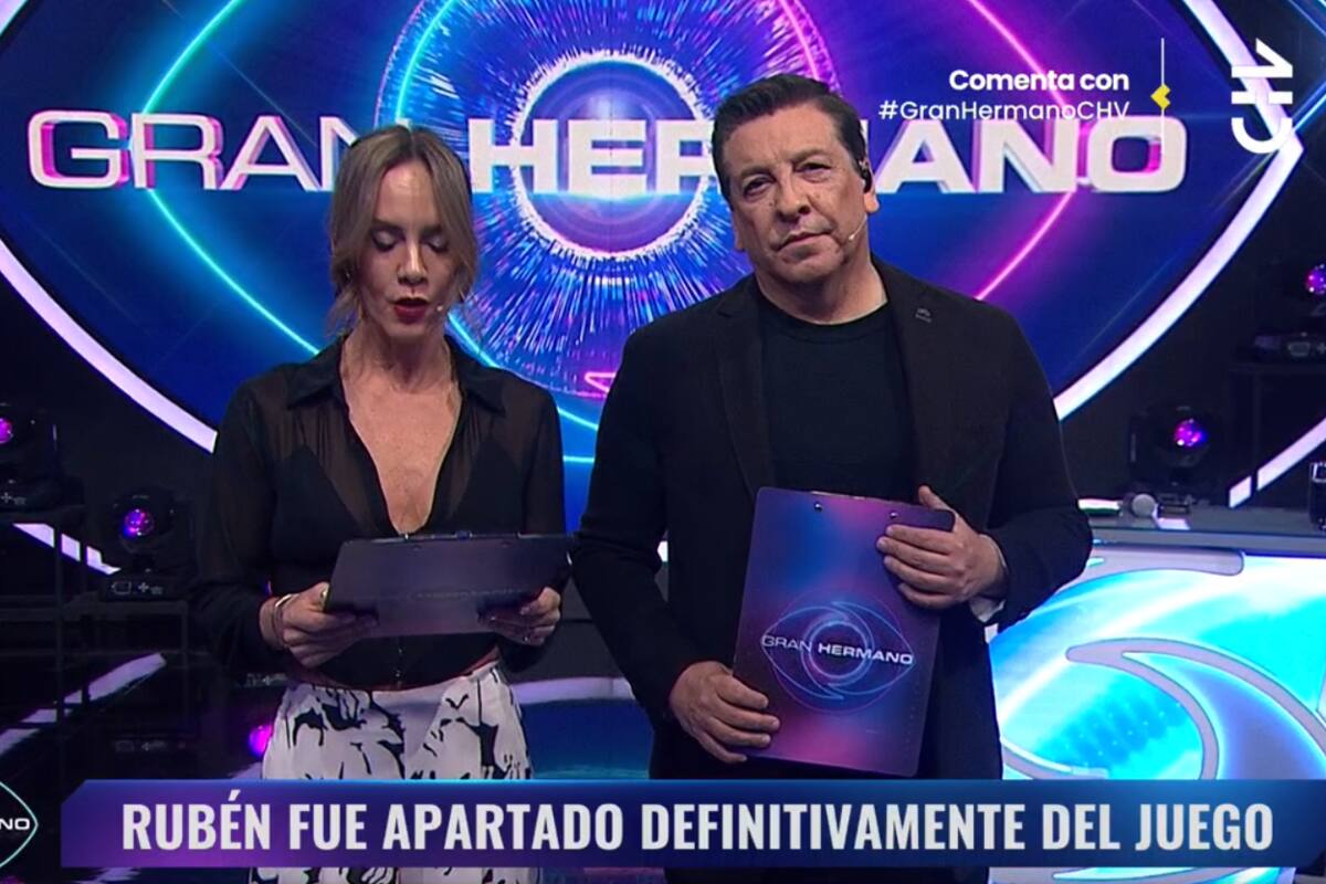 El comunicado sobre la salida de Rubén de "Gran Hermano" Chile.