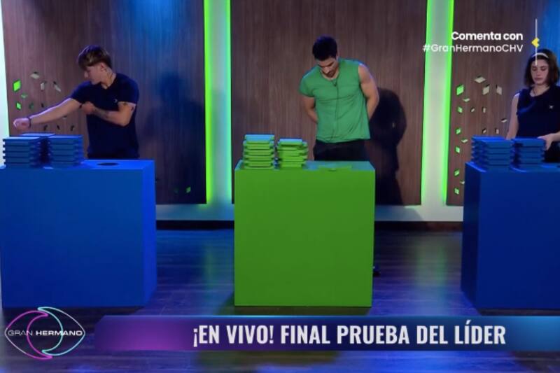 Tres participantes quedaron como líderes de la semana en "Gran Hermano" Chile.