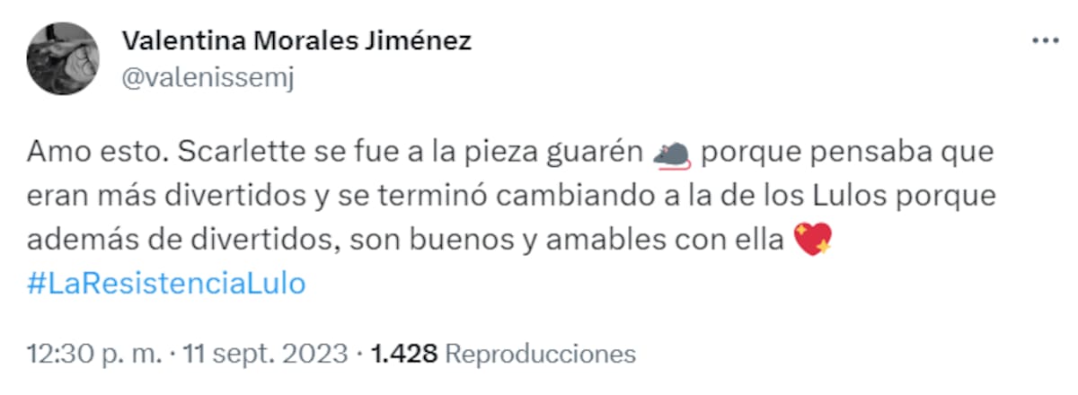 Scarlette Gález y su nueva pieza.