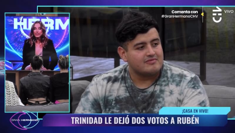 Trinidad Cerda dejó sus votos legados a Rubén Gutiérrez. Foto: CHV.