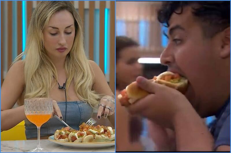 Critican a Rubén y Francisca por sus completos en “Gran Hermano” Chile