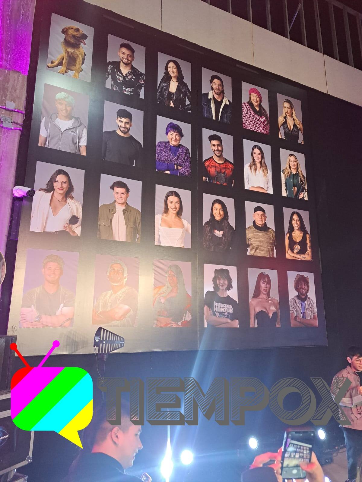 Todos los participantes de "Gran Hermano" Chile aparecen en el afiche, menos Rubén Gutiérrez.