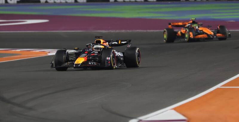 Max Verstappen se coronó triunfador en el Circuito de Losail.