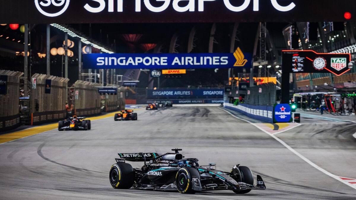 Fórmula 1: Russell gana, McLaren suma un nuevo título y Norris sólo le recorta tres puntos a Piastri