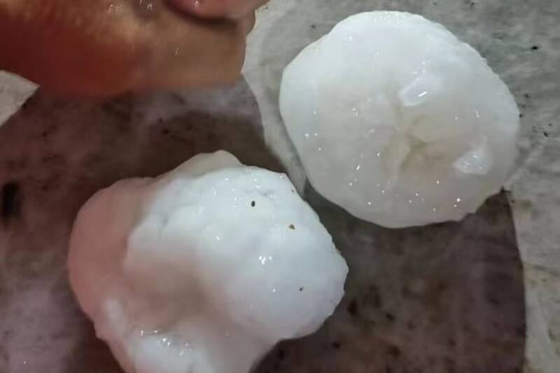 Así fue la tormenta ocurrida en el gigante asiático.