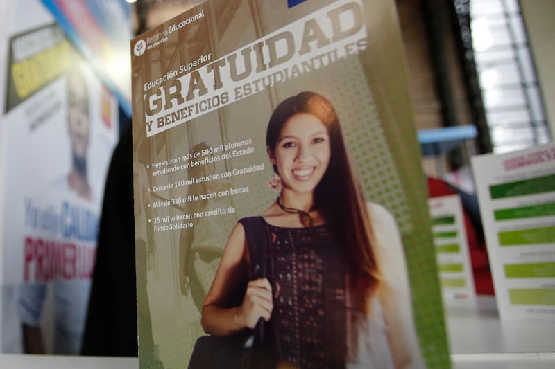 En 2024, Chile tendrá más de 500 mil estudiantes con gratuidad.