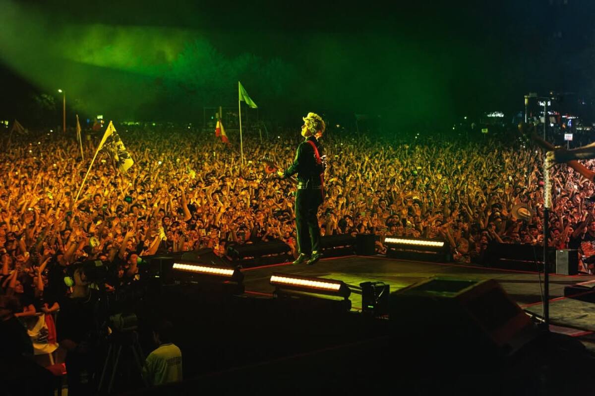 El concierto de la banda estadounidense tendrá una preventa de entradas para Entel y Banco de Chile. Créditos: Instagram @greenday.
