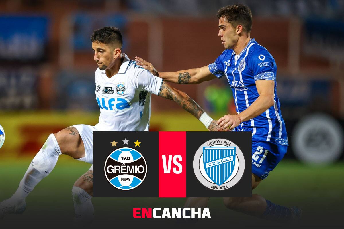 por la fecha 5 de Copa Sudamericana. Foto: Prensa Gremio.