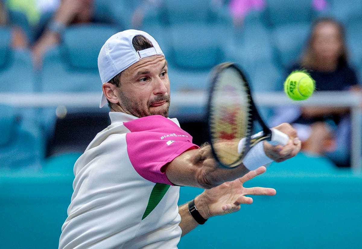 El tenista búlgaro arriba a la arcilla de Montecarlo con el objetivo de retornar al top-10 del ranking ATP.