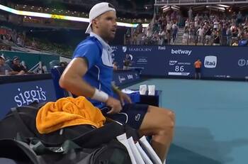 VIDEO | El increíble punto de Grigor Dimitrov en su clasificación a la final del Masters 1000 de Miami