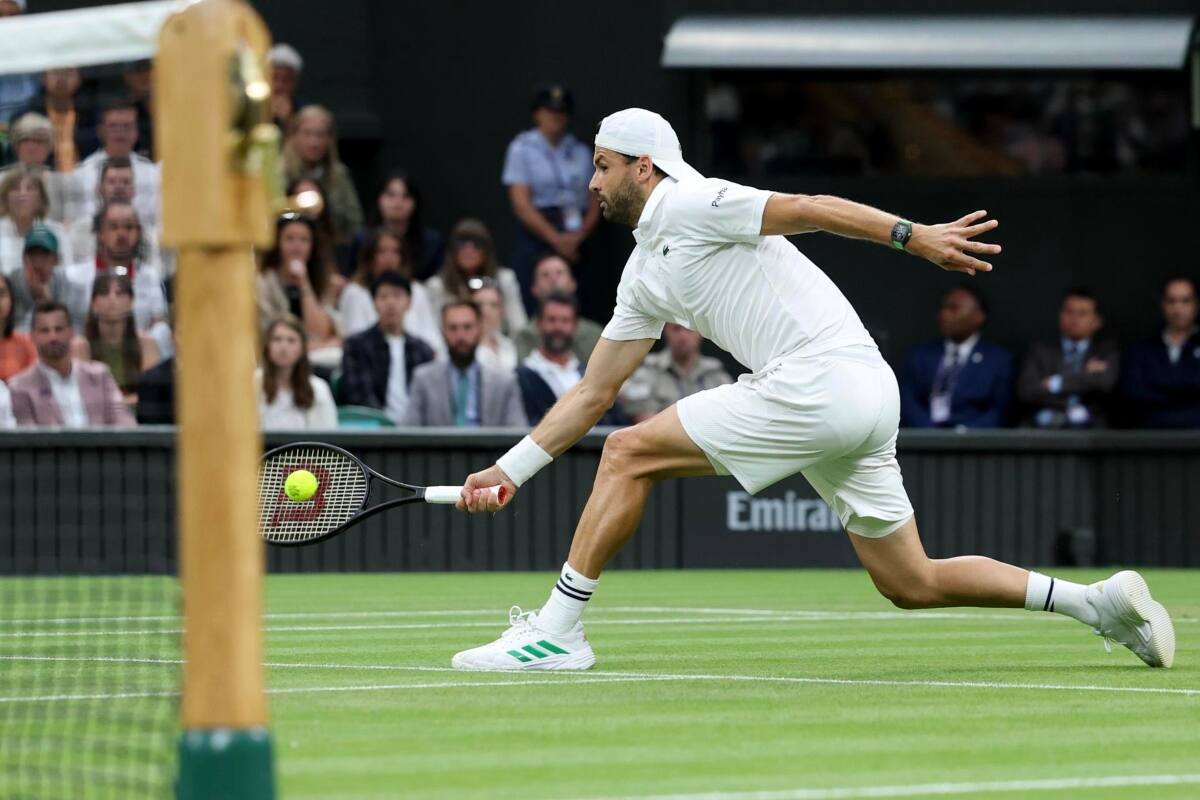 en Wimbledon. Foto: EFE.