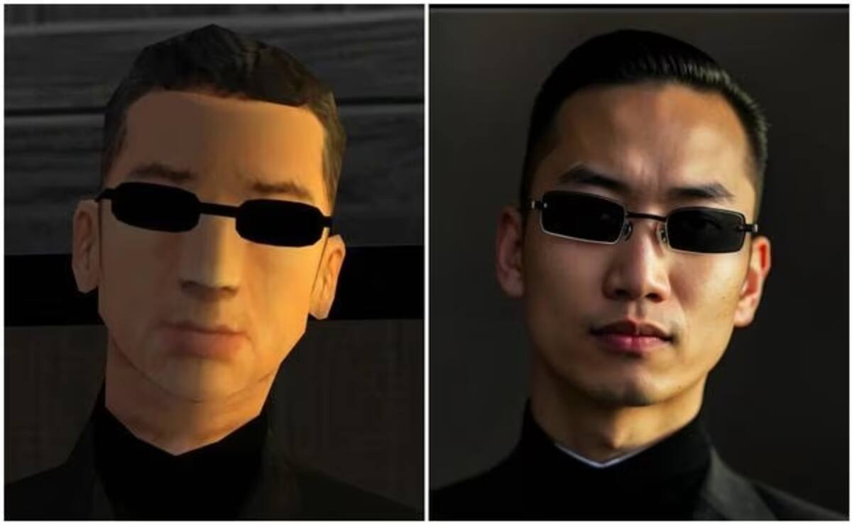 Personas de GTA San Andreas en IA. Créditos: AaronGNP/Reddit