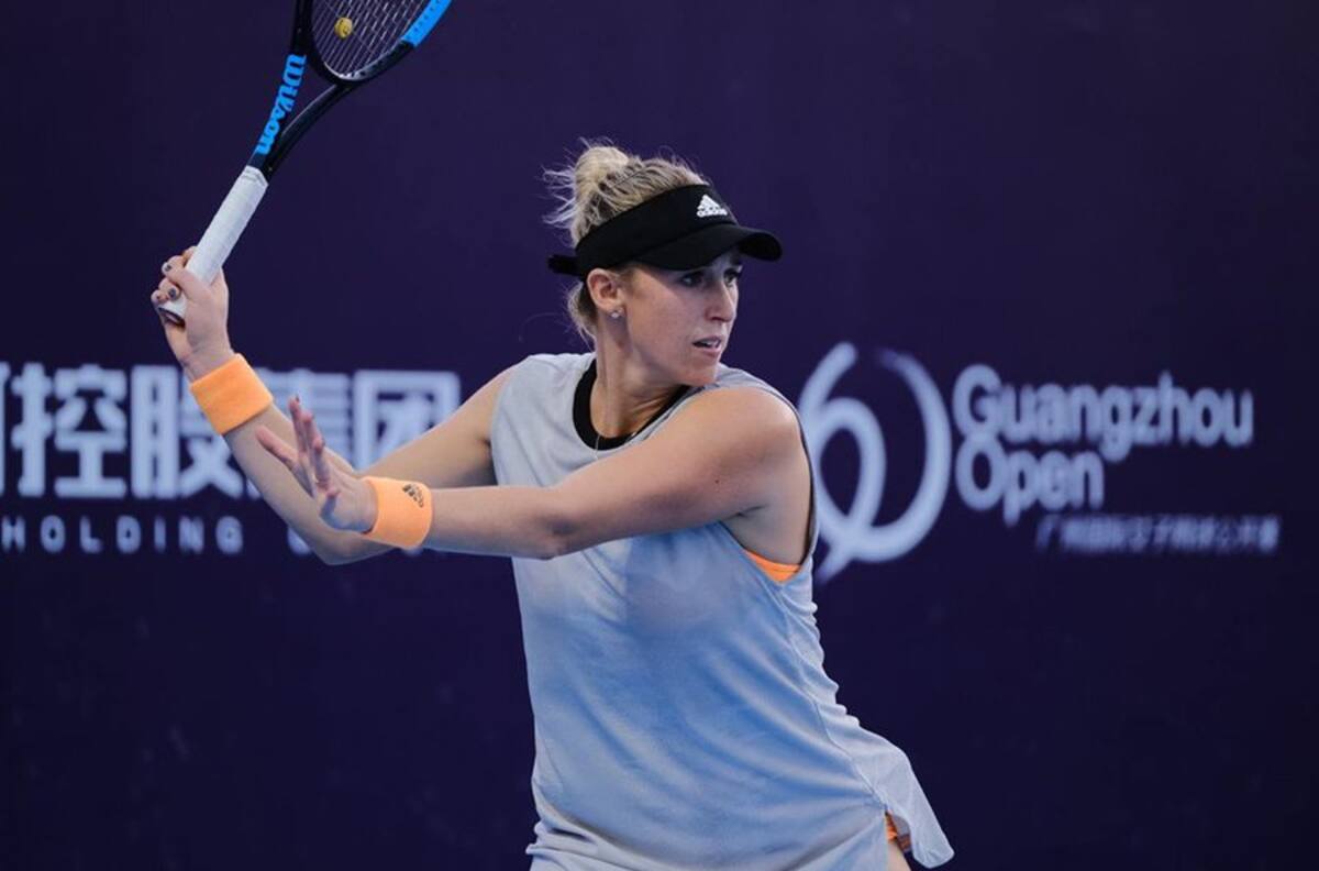 Alexa Guarachi tuvo debut y despedida en el dobles del WTA de Auckland