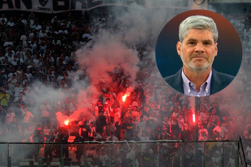 El enojo de Guarello ante la sanción a Colo Colo en Copa Libertadores.