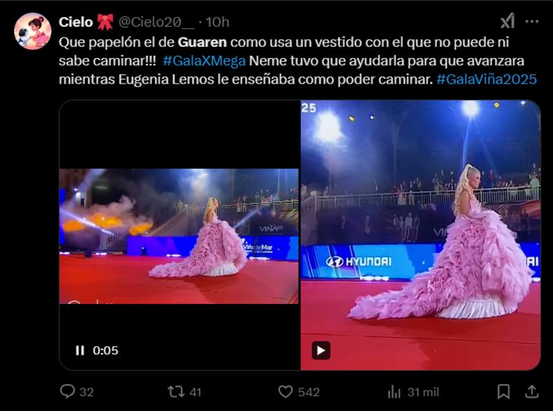 La gente destrozó a la ex chica reality en redes sociales. Créditos Captura: X.