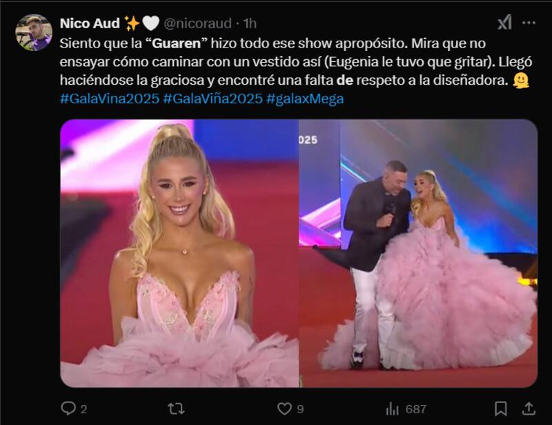 La gente destrozó a la ex chica reality en redes sociales. Créditos Captura: X.