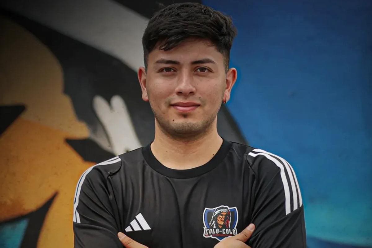 El ex cadete de Colo Colo se convirtió en el representante del club en su rama de deportes electrónicos. Foto: Colo Colo eSports.