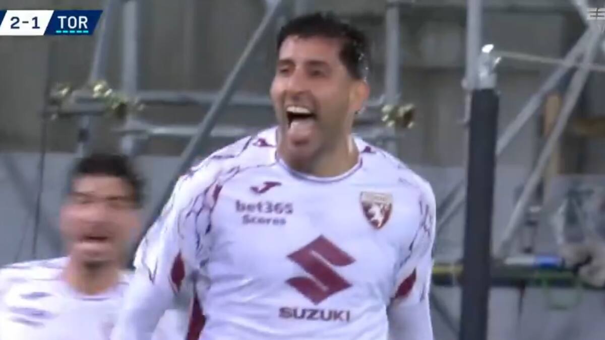 VIDEO | Guillermo Maripán se luce con este agónico gol para el Torino en Italia: nada que hacer David De Gea