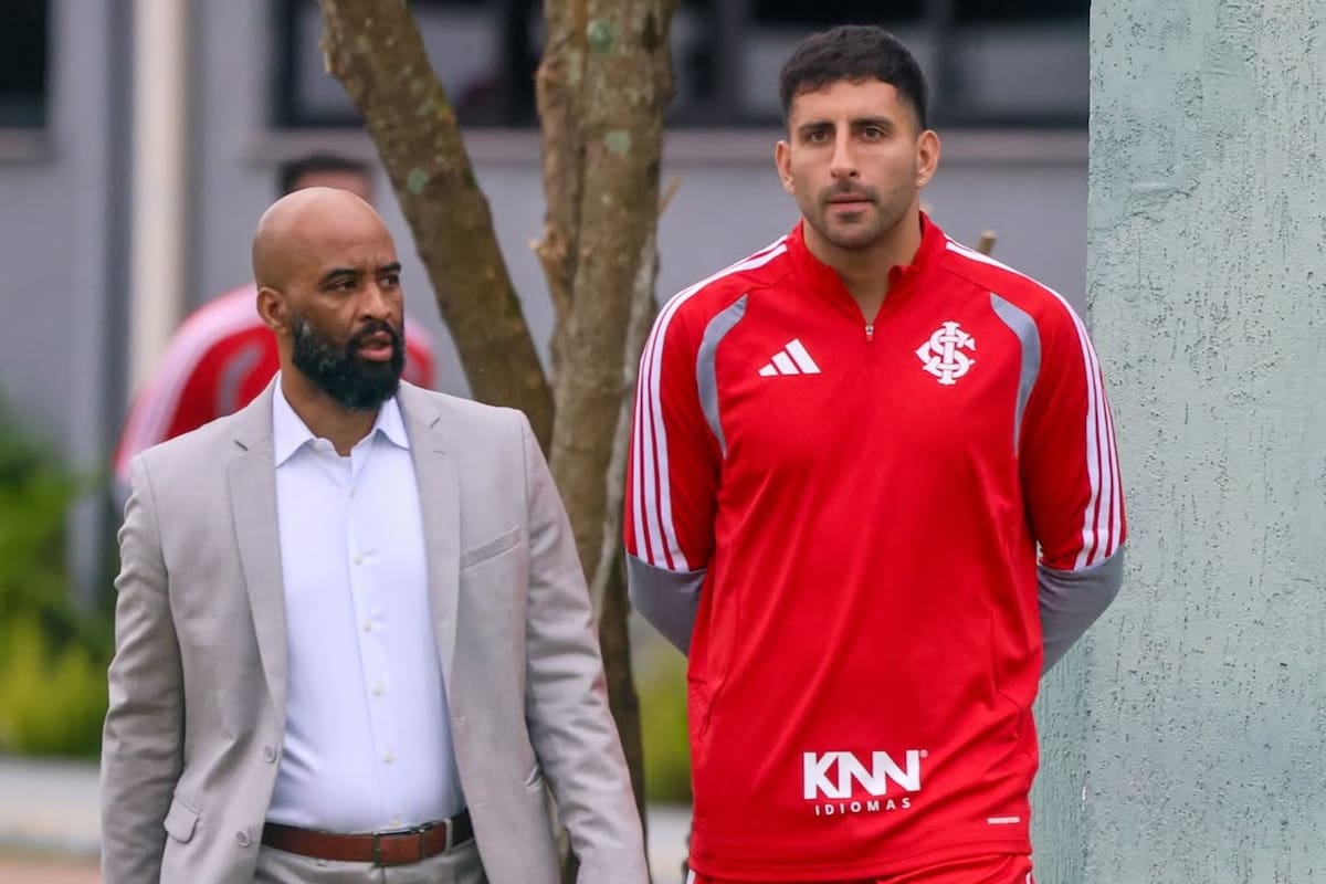 El defensor en Internacional de Porto Alegre. Foto: @scinternacional