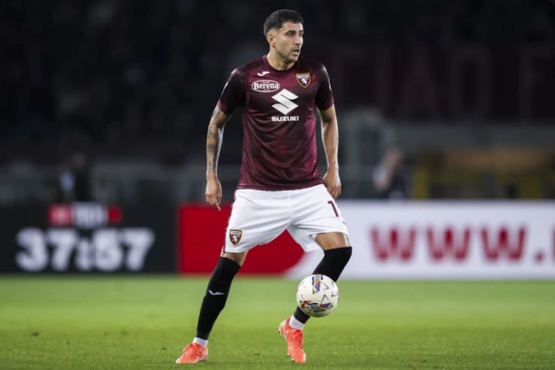 Se sintió demasiado la ausencia del chileno en el Torino, para el debut en la Serie A.