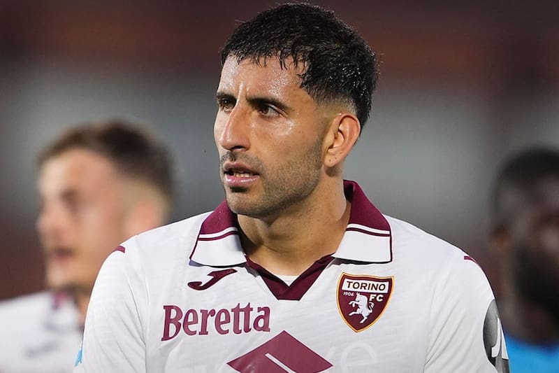 es ídolo en el Torino, pero su última actuación dejó muchas dudas. Foto: Instagram Torino.