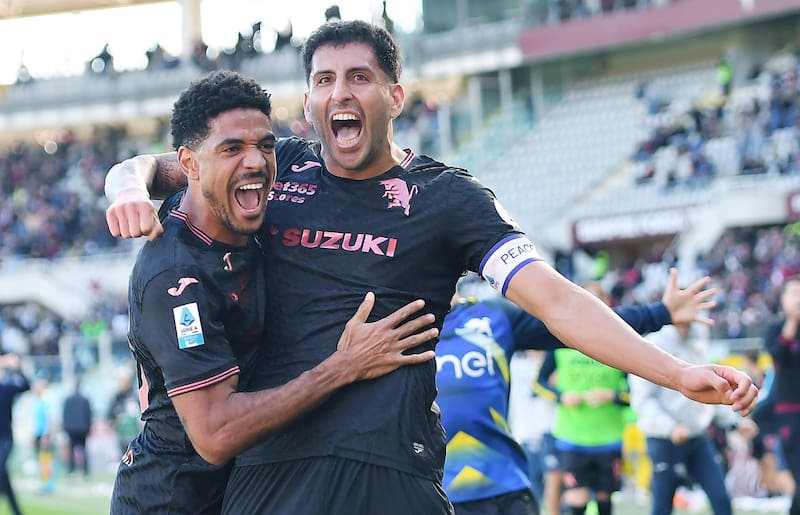 El pasado fin de semana, el chileno convirtió el gol del triunfo del Torino ante Genoa. Foto: Agencia EFE.
