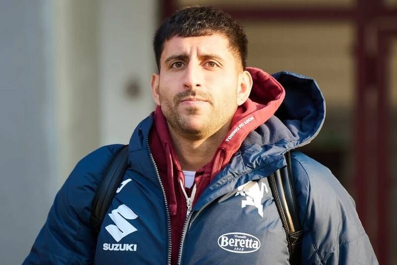 está contento en el Torino.